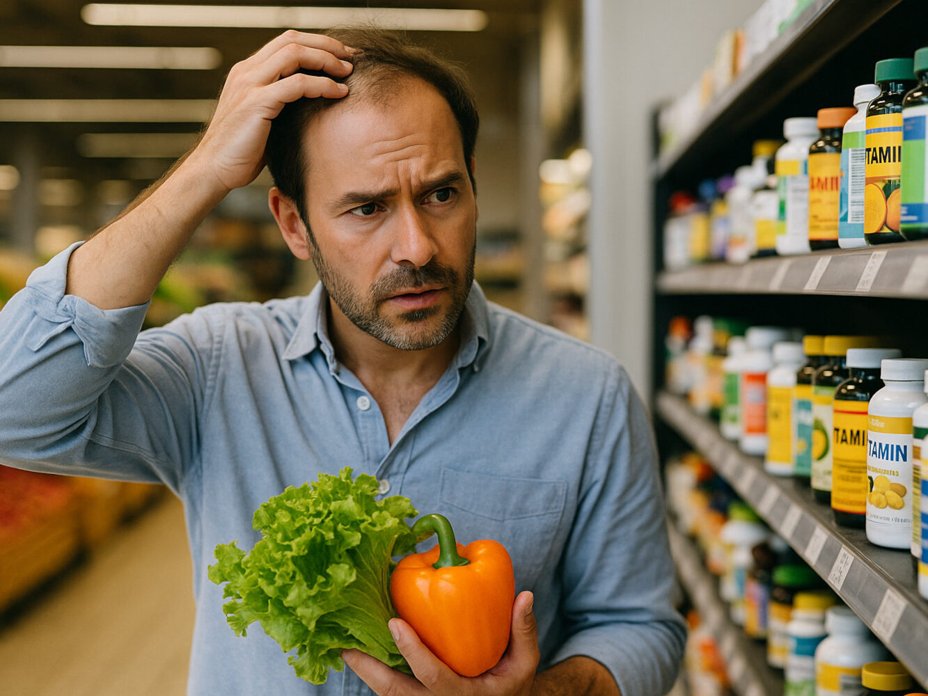 qué vitaminas tomar frenar caída cabello