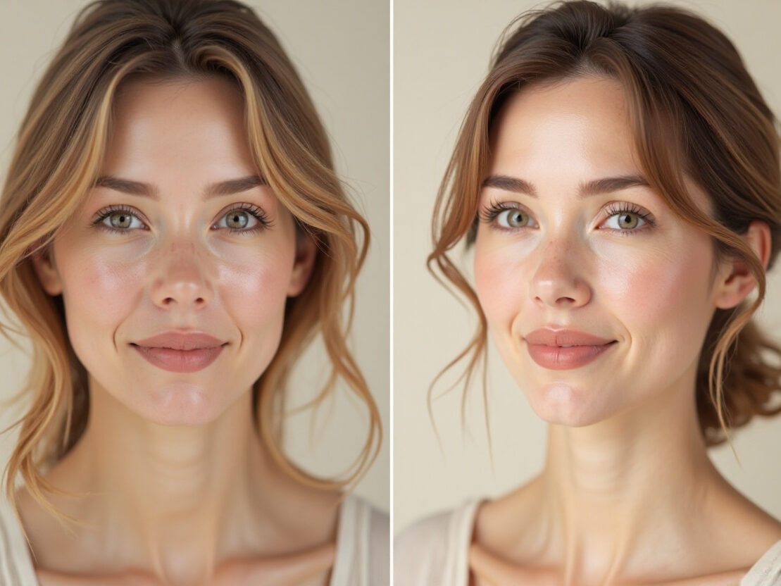 antes y después armonización facial