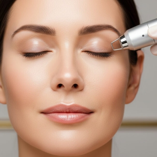 láser co2 resurfacing párpardo superior patas de gallo