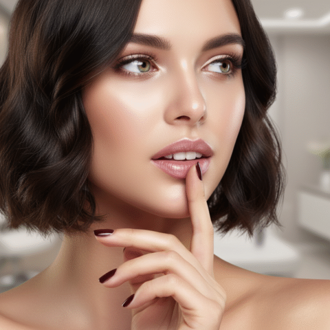 perfilado de labios con ácido hialurónico