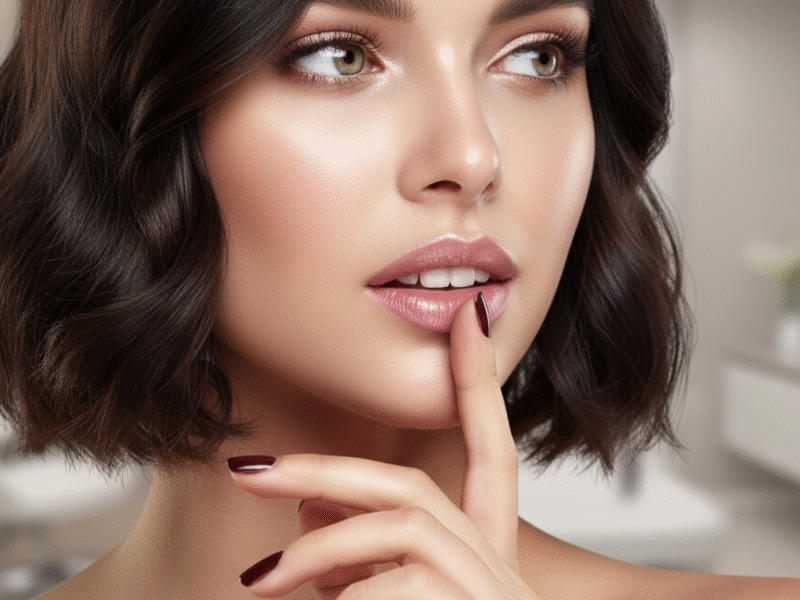 perfilado de labios con ácido hialurónico