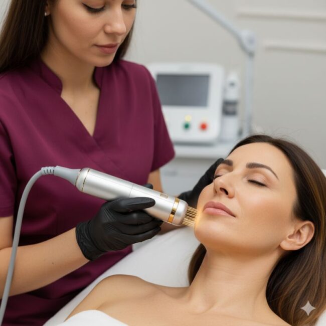 radiofrecuencia micro agujas