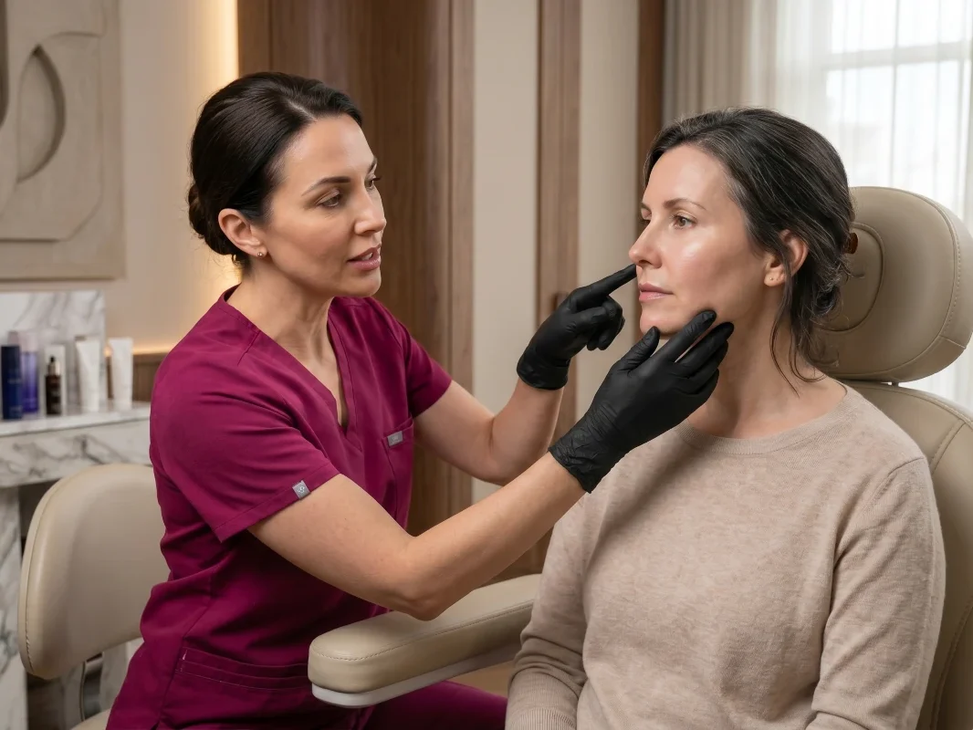 diferencia entre falta de volumen y flacidez facial