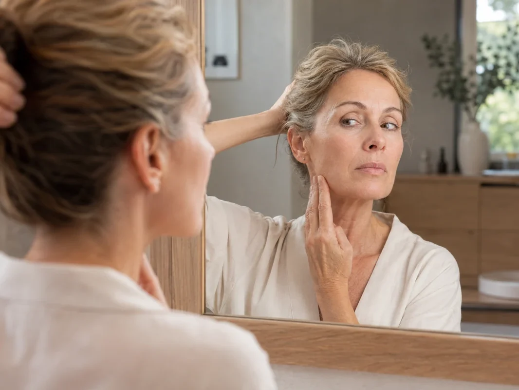 menopausia y flacidez facial